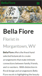 Mobile Screenshot of morgantownflowers.com